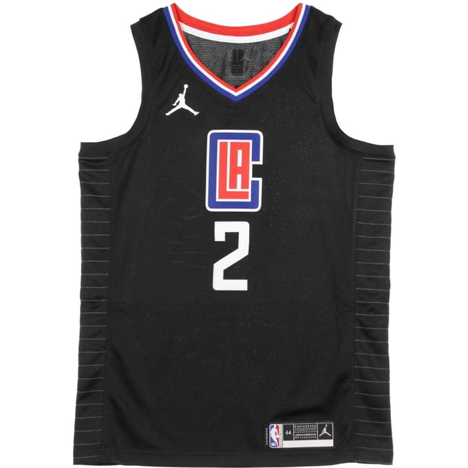 Basketbaltanktop voor heren Nba Swingman Jersey Statement Edition 2020 nr. 2 Kawhi Leonard Loscli