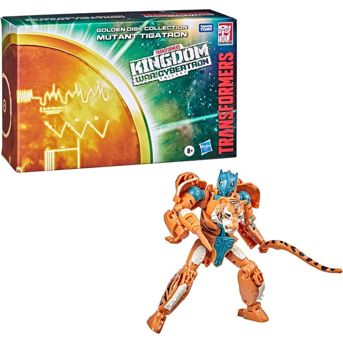 Transformers Generations War for Cybertron Golden Disk Collection Chapter 3, Mutant Tigatron Figure 5.5
