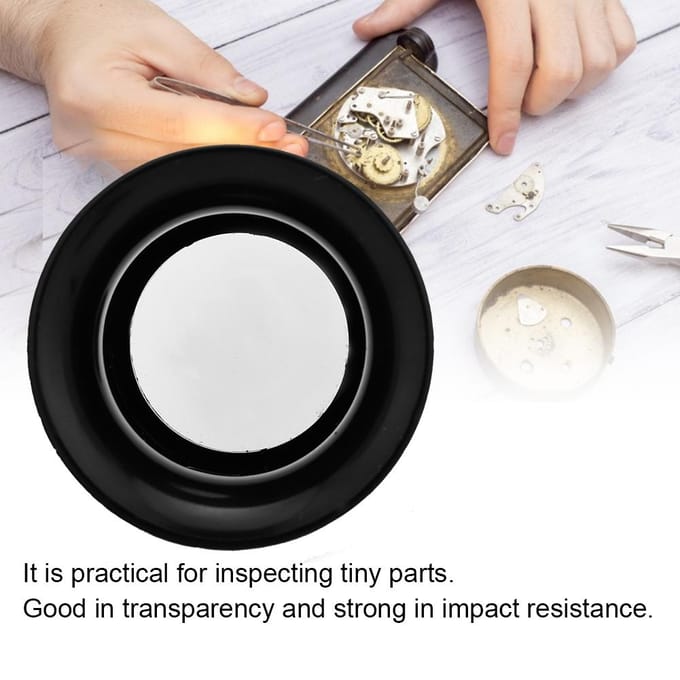 Oogloep Horlogereparatiegereedschap Vergrootglas Loep Lens Vergrootglas(5X)