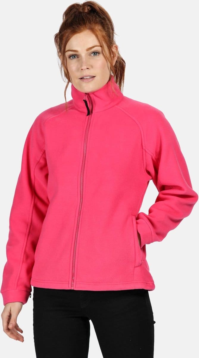 Fleece Dames Wandelen Zip-up Hoge Kraag