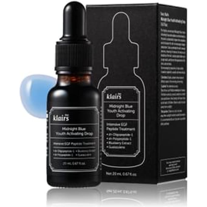 Klairs Serums Midnight Blue Jeugd Activerende Druppel Hydratatie Dames 20 ml