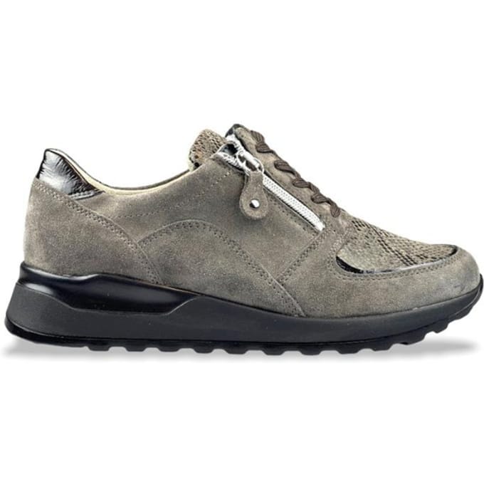 Dames Veterschoenen Waldlaufer Hiroko Taipei Strectch Grijs - Maat 5½