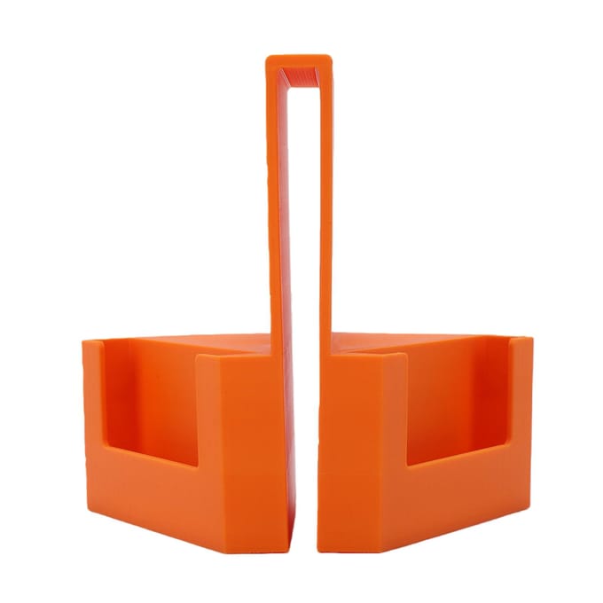 Support de téléphone pour filet de tennis Compact Portable Stable Support de caméra pour filet de tennis pour l'enregistrement Orange orange
