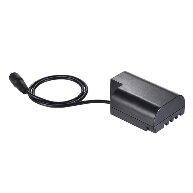 Wisselstroomvoeding Batterijadapter Oplader voor Panasonic Camera DMC-GH4/GH33 UK Plug black