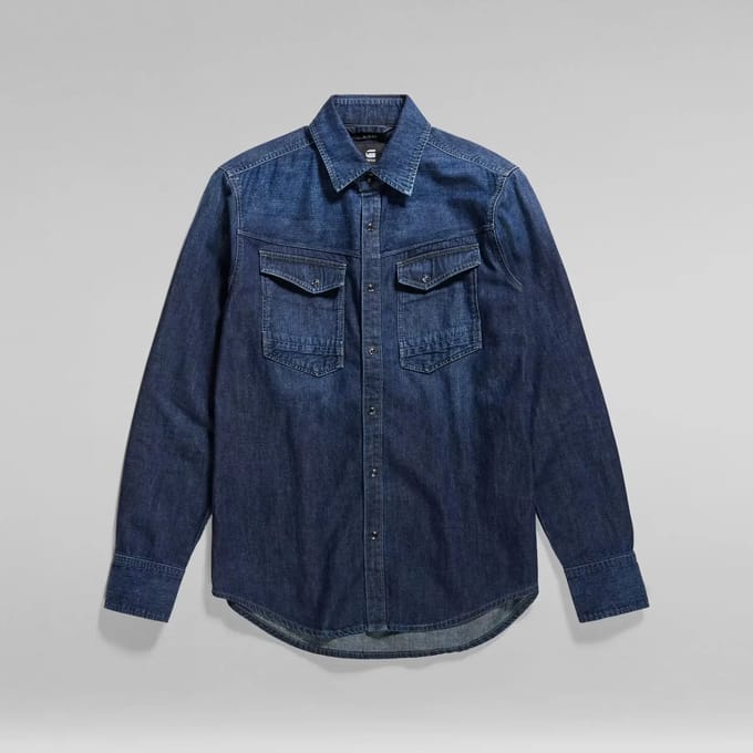 Slim-fit denim overhemd G-Star