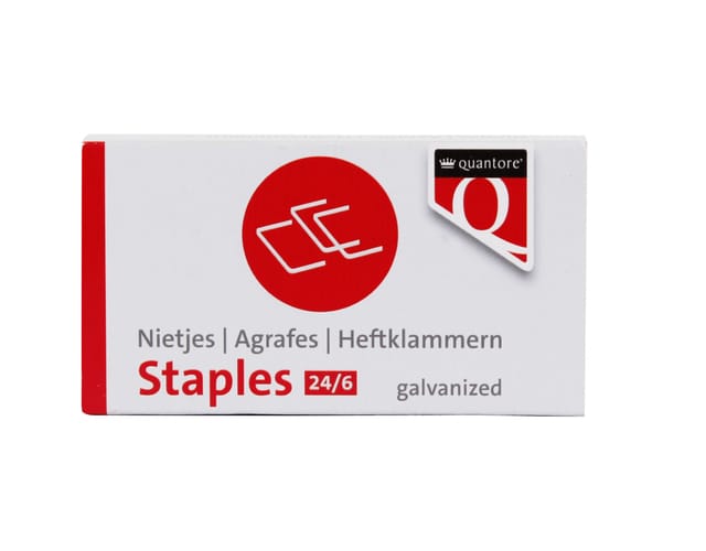 Ahrend Ofc-staple1 Nieten 24/6 Verzinkt Doos van 1000 Stuks