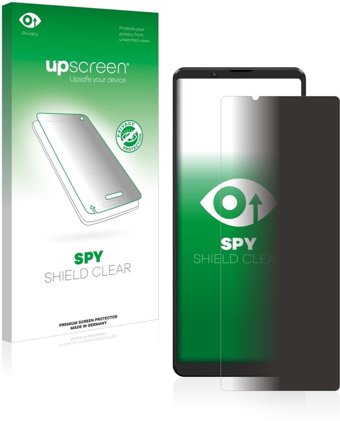 upscreen - privacy screenprotector voor Sony Xperia 1 III - Folie Beschermfolie Blauwlichtfilter