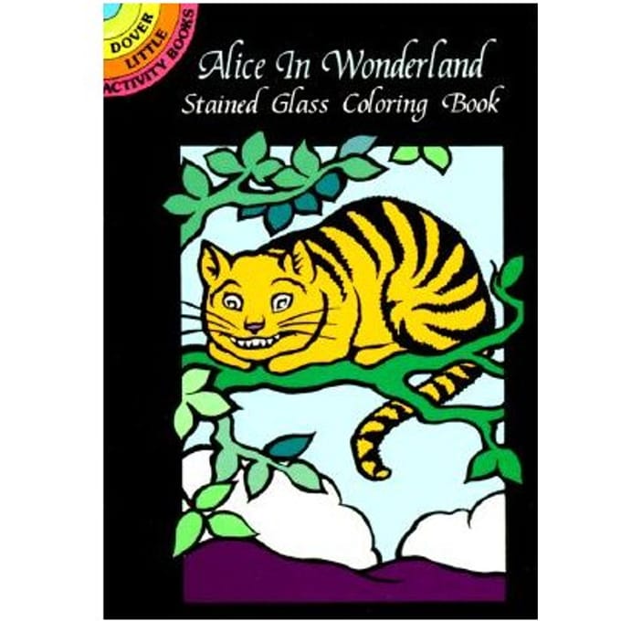 Alice In Wonderland Stained Glass C - Marty Noble