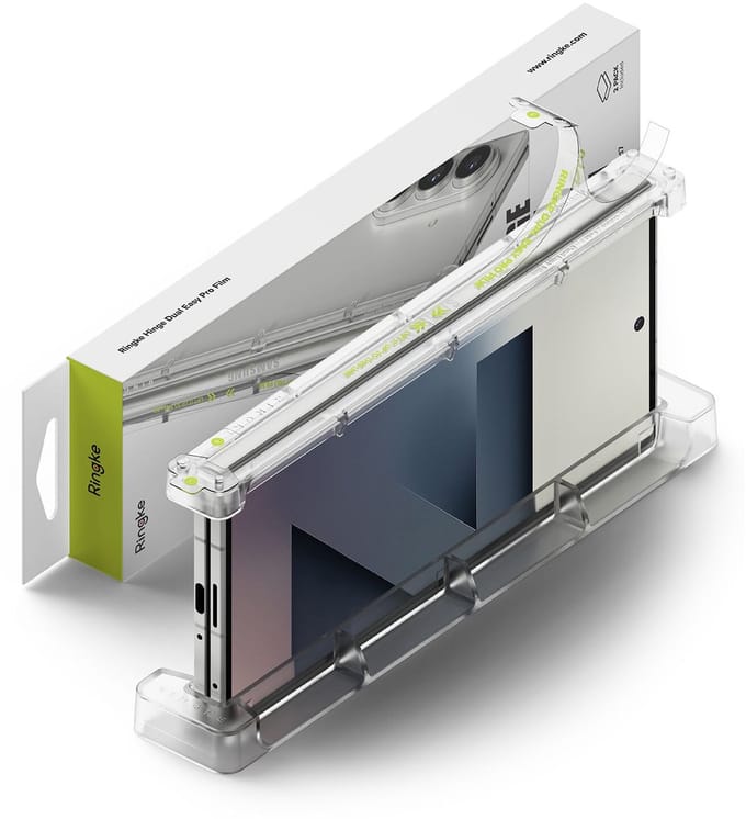 Ringke Hinge Dual Easy Pro Film - Hinge Protector Geschikt voor Samsung Galaxy Z Fold 7 (2-Pack)