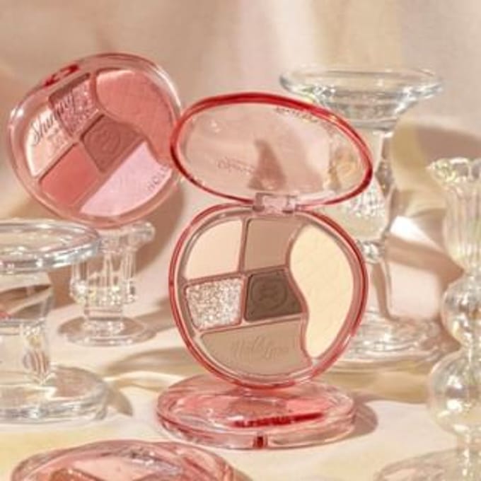 HOLD LIVE - Pink Mist Pervading Compreshensive Powder Palette - 4 Type #H01 - 14.8g