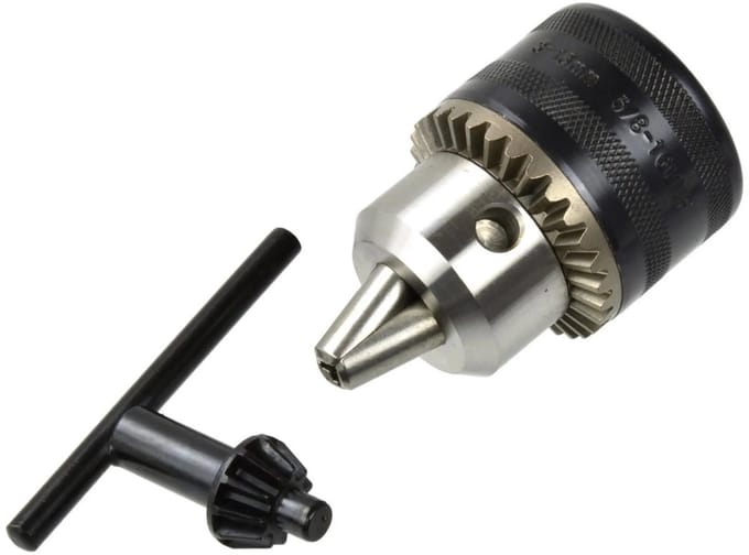 GEKO Boorkop met sleutel - Gehard staal - Geschikt voor 5-16 mm boren