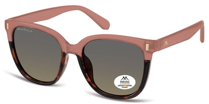 Montana Vlinder Dames Glimmend Helder Roze Schildpad Grijs Roze Gradiënt Gepolariseerd MP190