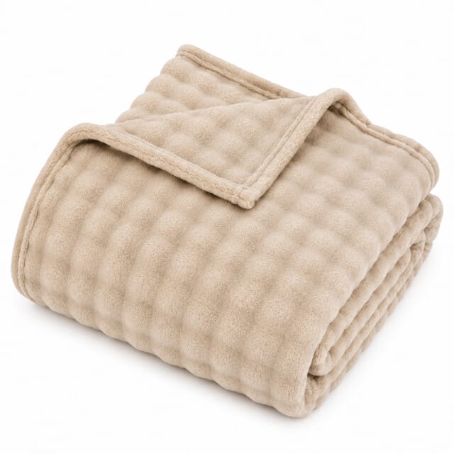 Casa di Elturo Plaid cozy – – fleece – 180 x 230 cm