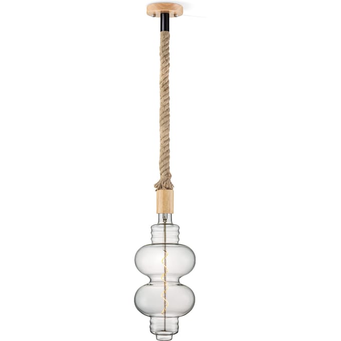 Home sweet home hanglamp Leonardo Diabolo - helder