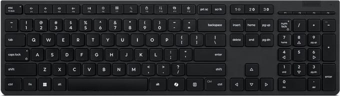 Lenovo Professional - keyboard full size - US with Euro symbol - grey Input Device - Toetsenbord - Engels - Grijs