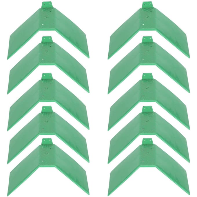 10 STUKS Plastic Klein Groen Anti-slip Ontwerp Duif Rust Standaard Duiven Stokstokken Zitstok Frame Vogel Benodigdheden