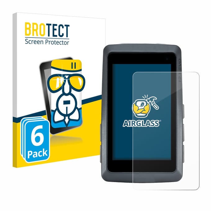 Screenprotector 6 Stuks voor Sigma ROX 12.1 EVO Beschermglas transparant