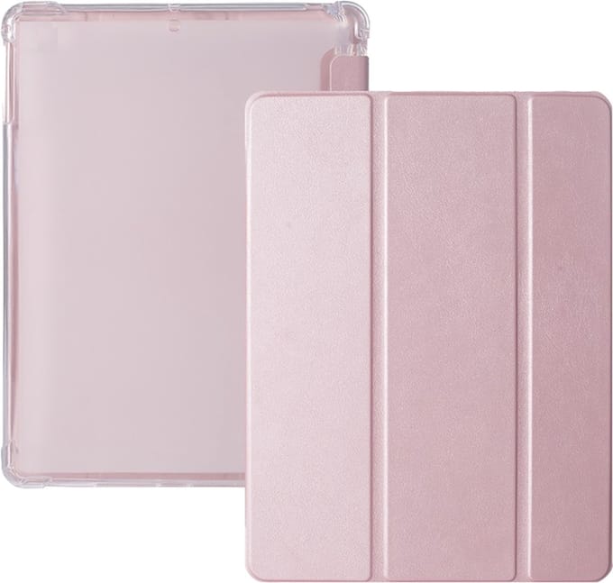 Frost Smart Case - Geschikt voor iPad Pro 11 inch Hoes - Roze Goud
