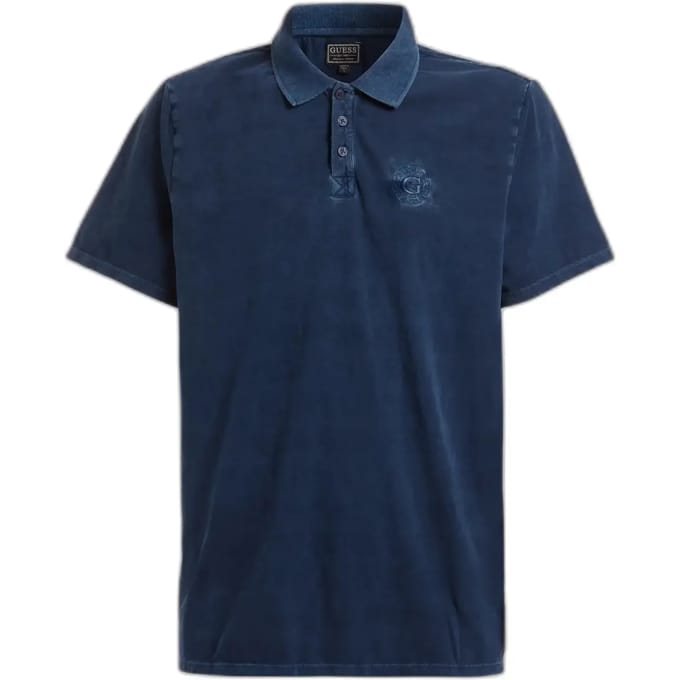 Vervaagd poloshirt Guess Es Eli G Patch