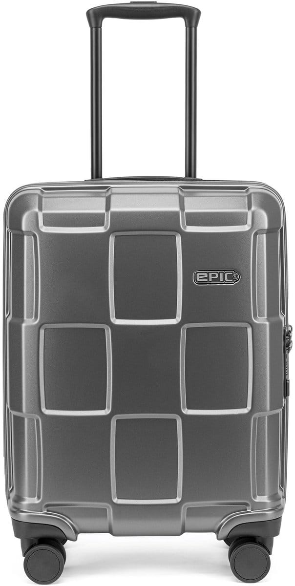 EPIC trolley Crate Solids 55 cm Trolley 4W Stealth Grey donkergrijs