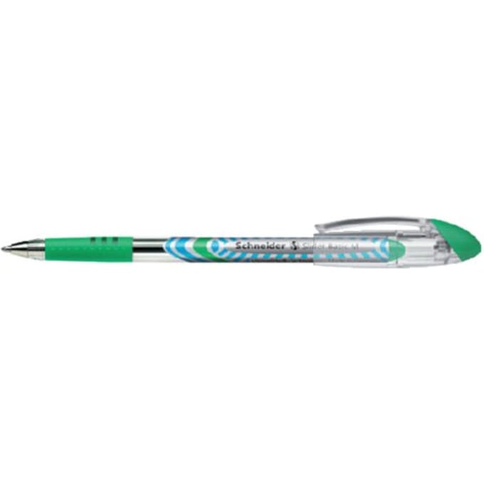 Schneider balpen - Slider Basic - penpunt M 0,5mm - groen - S-151104