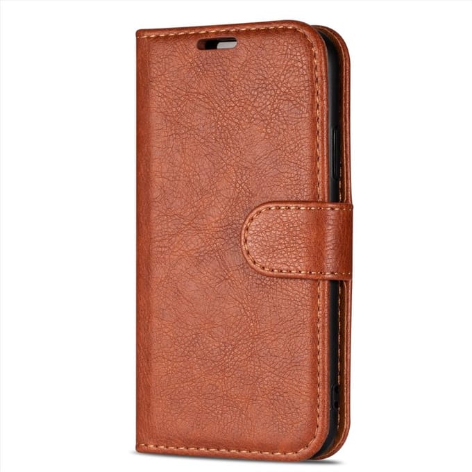 Rico Vitello L Wallet case Geschikt voor Huawei P smart 2019 Bruin