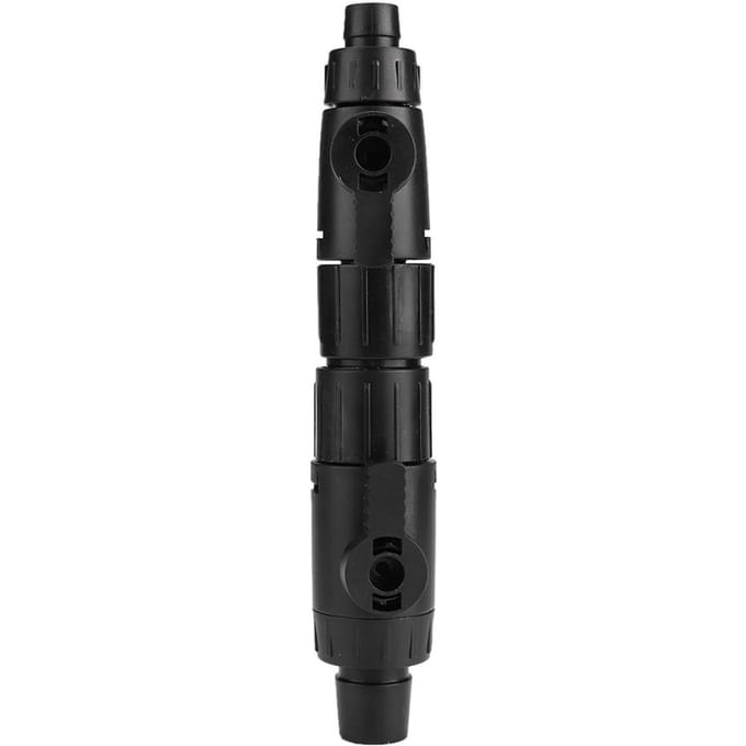 Connecteur à dégagement rapide pour tuyau de valve d'aquarium Type 3 black