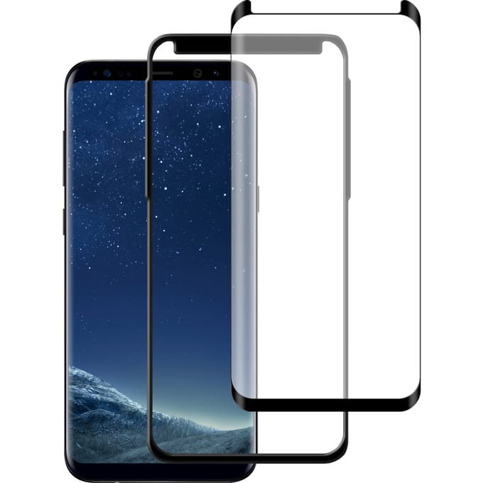 Samsung Galaxy S8 screenprotector gehard glas Case Friendly