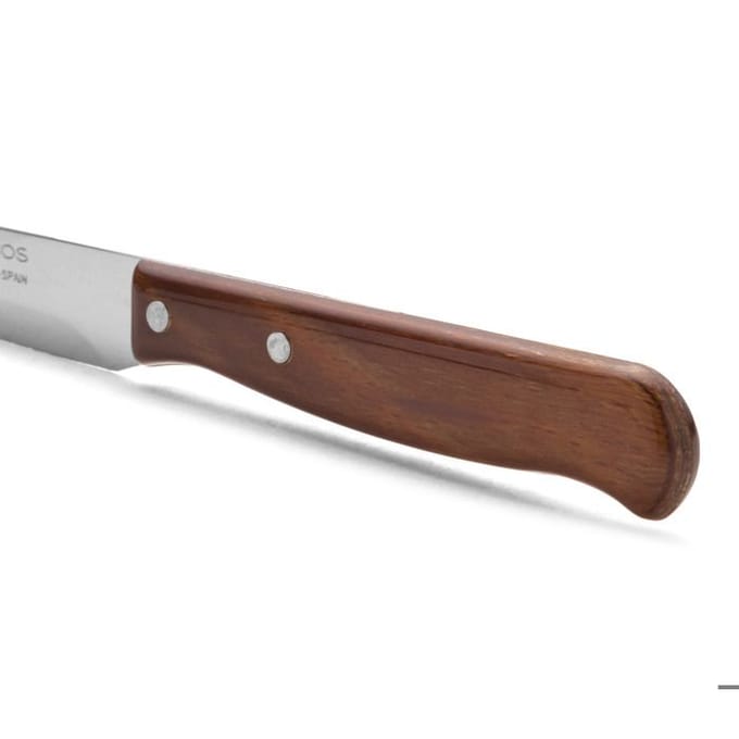 Groentemes - ARCOS - Latina - 105 mm - Roestvrij staal - Traditioneel houten handvat
