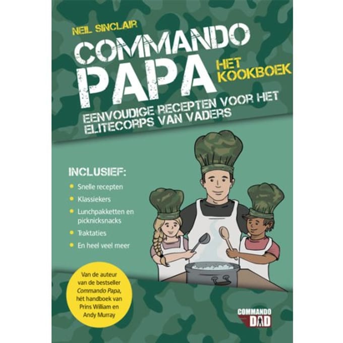 Commando Papa-Het Kookboek - Neil Sinclair