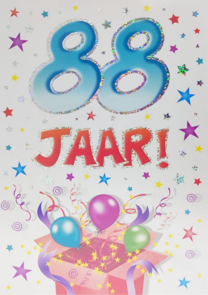 Kaart - That funny age - 88 jaar - TFA110