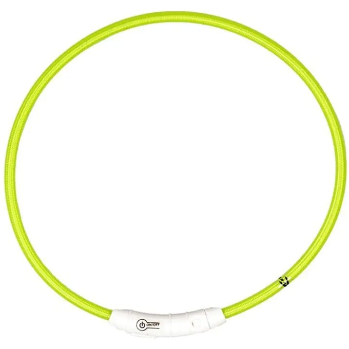 Verlichte hondenhalsband Duvoplus avec USB nylon Flash Ring