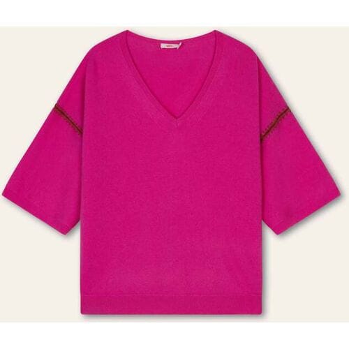 Oilily Kiran Gebreide Top- maat3XL Beetroot Paars