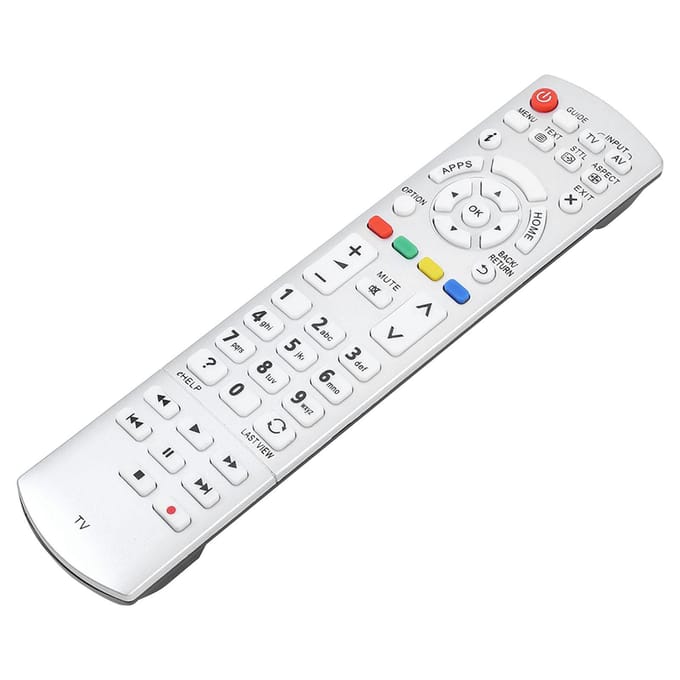 Télécommande TV Universelle Télécommande Intelligente pour Télévision blanc