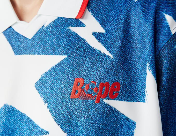 adidas x A Bathing Ape Jersey, blauw