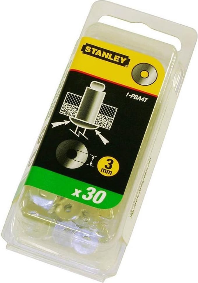 Stanley Sluitringen Aluminium 5mm - 30 stuks