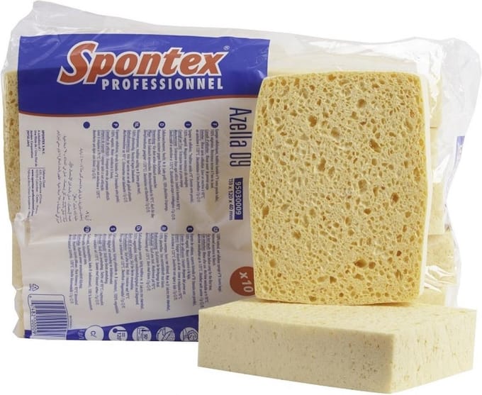 Spontex | Spons | Azella 09 | Groot | 10 stuks