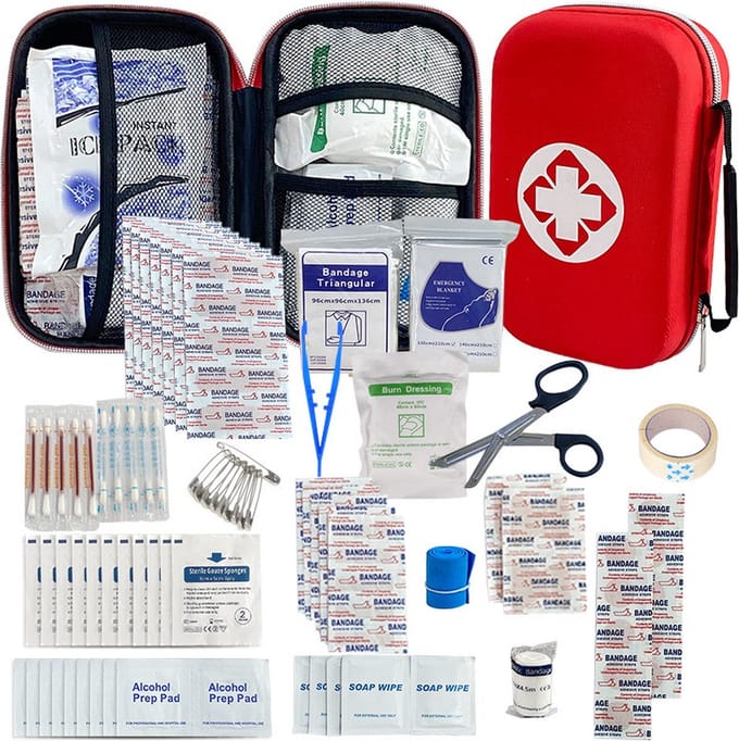 Nixnix® - EHBO kit - 284 items - Medisch - Professioneel - First aid