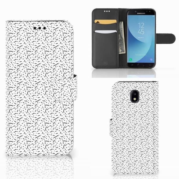 Samsung Galaxy A30 Telefoon Hoesje Stripes Dots
