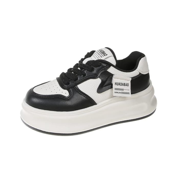 Platform Witte Schoenen Dames Daddy Sportief Casual Borad Schoenen 40