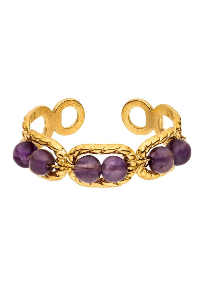 PURELEI Ring Purple Dusk