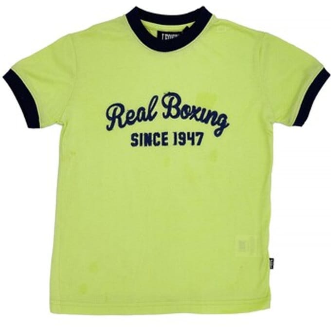 T-shirt Korte Mouw Leone 1947 Boy Short Sleeves Real Boxing