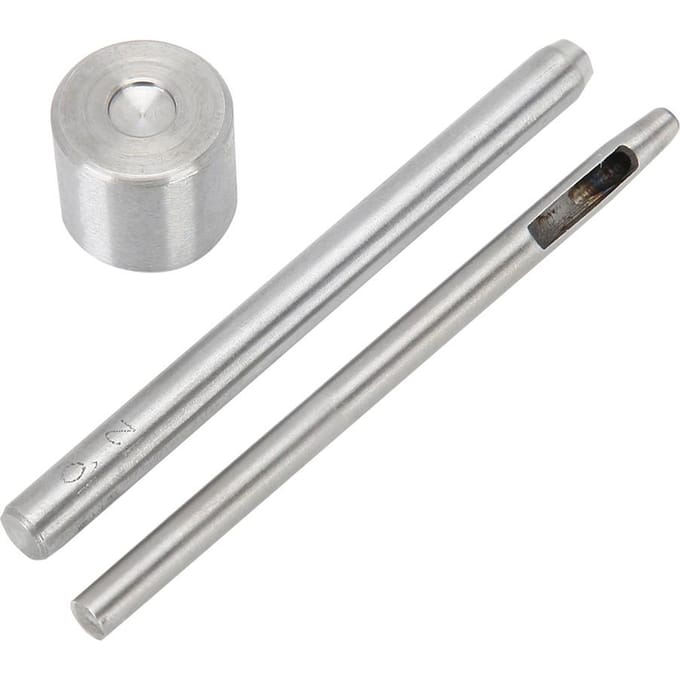 3 stuks Knoop Installatie Gereedschap Klinknagel Bevestigingsset Handmatige Bediening Ambachten Comfortabele Grip Staal white