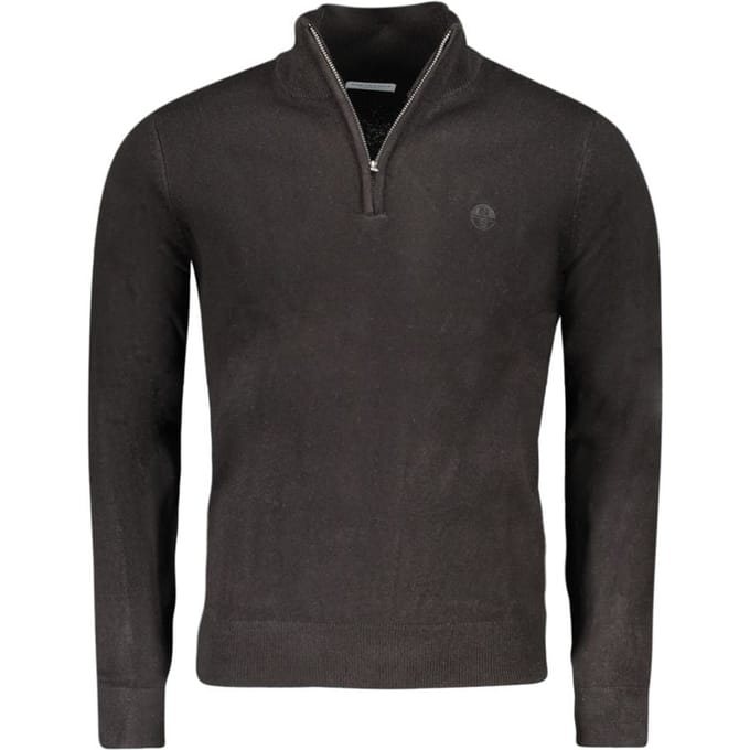 North Sails Zwarte Acryl Heren Sweater