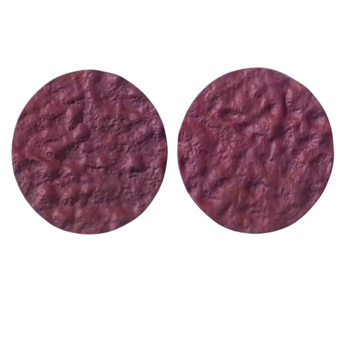 Oorbellen -Bordeaux -4 cm- extra groot- Charme Bijoux
