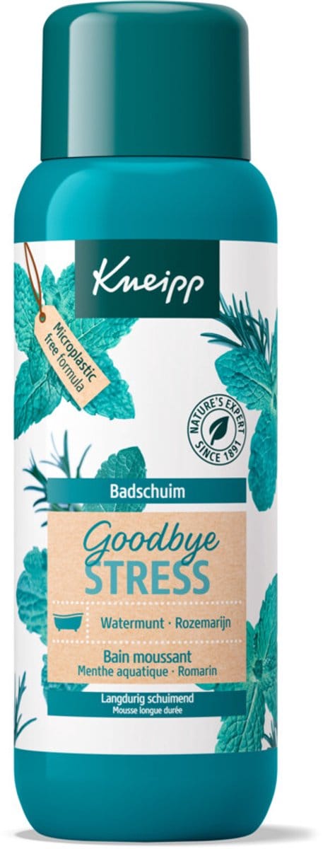 Kneipp - Badschuim Goodbye Stress - 3 x 400 ml - Voordeelverpakking
