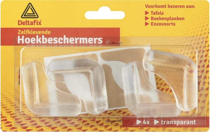 Deltafix - Zelfklevende Hoekbeschermers - 4 stuks