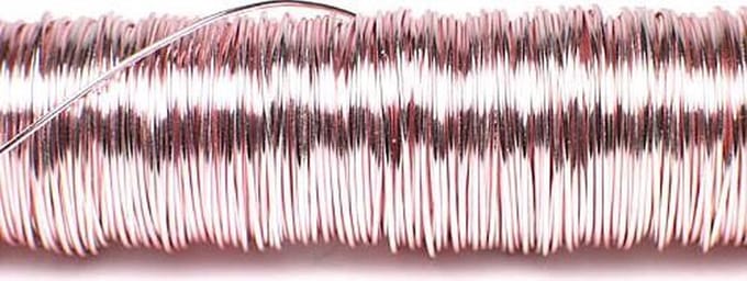 Wikkeldraad Rosé | 0,50mm x 50 meter | 100 gram