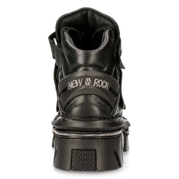 New Rock - Gothic Laars - M-285-S53 ITALI NEGRO - EU36 tot EU46 - zwart