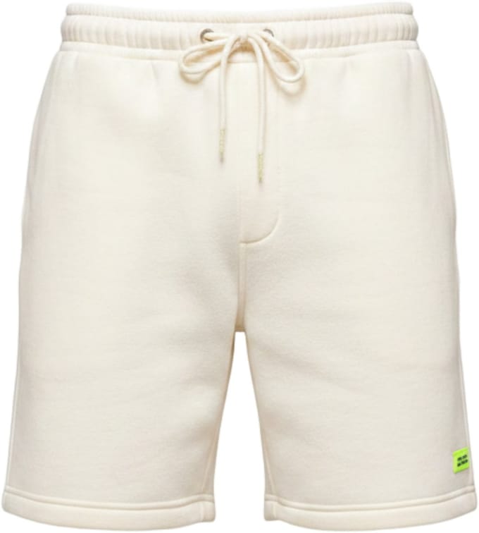 OMBRE Korte Broek - Regular Fit - Katoen - Effen Crème U1 (XS-S)